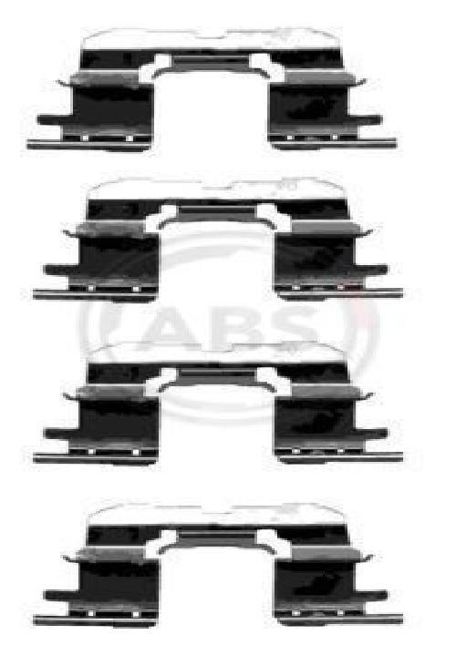 Original A.B.S. Accessory Set Brake Pad 1227Q for Toyota