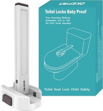 2Pcs Proofing Toilet Locks Child Safety Toilet Seat Locks Prevent Toddler Cats
