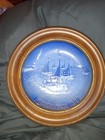 Bing & Grondahl Jule After 1966 Hjem Til Jul Denmark B&G Blue Plate 7" — photo 1