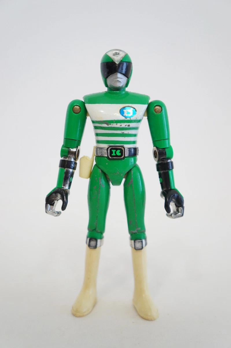POWER RANGERS DENSHI Sentai Denziman Daidenjin Megazord POPY Japan w