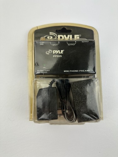 Pyle PP555 Compact Phono Turntable Preamp Converts Phono to Line Level Brand New - Picture 2 of 7