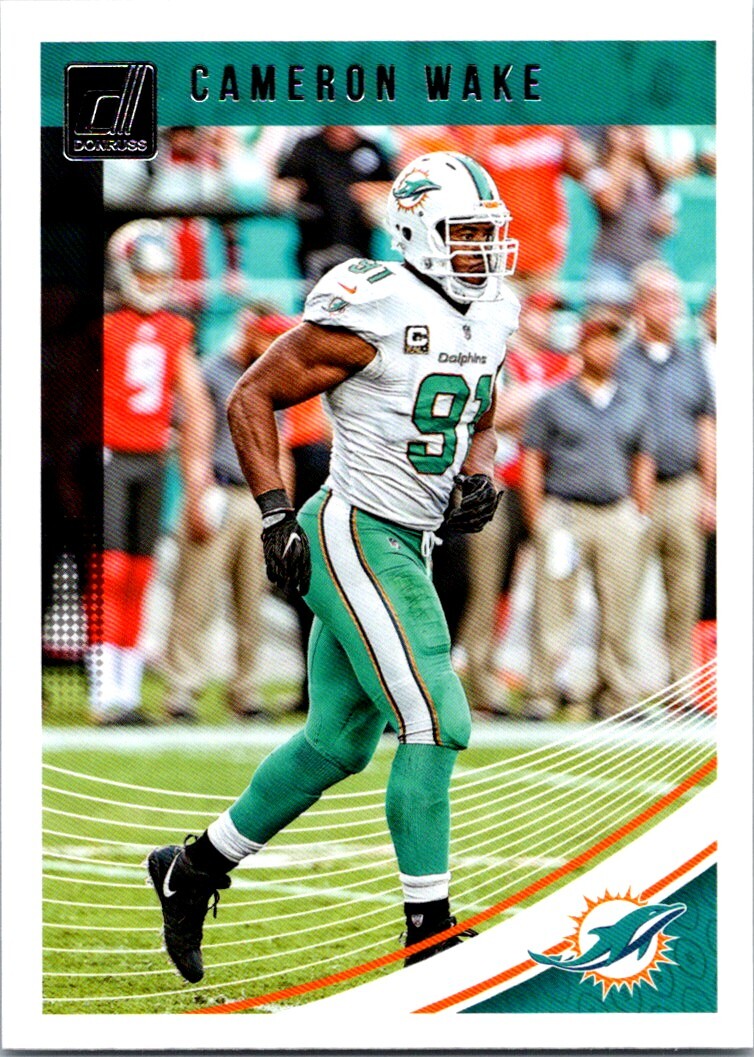 2018 Donruss Cameron Wake Miami Dolphins #170