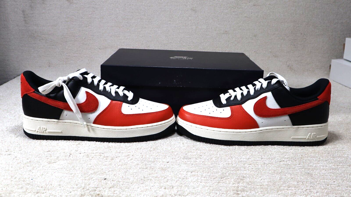国内配送 NIKE AIR FORCE 1 '07 LV8 BLACK/VINTAGE CORAL Nike Air Force 1 Low '07 LV8 Black Vintage Coral Phantom