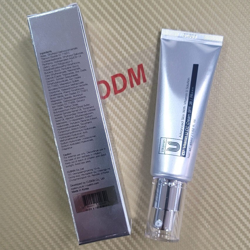 CUSKIN CU:Vitamin U CC Cream 45ml SPF38 PA+++ | eBay
