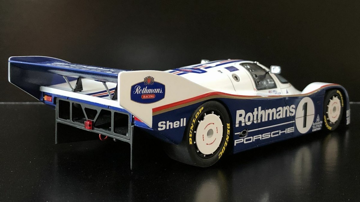 Rare model kit Hasegawa 1/24 Porsche 962C Rothmans 1986 WSPC from