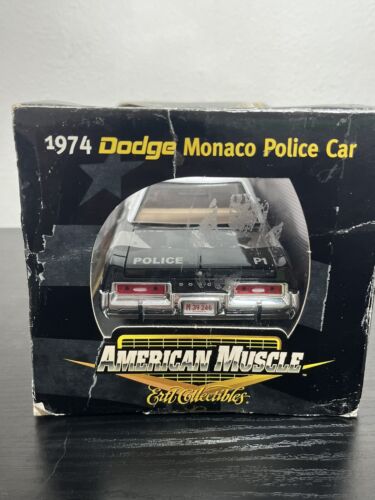 1974 Dodge Monaco Police Die-Cast Model Car Limited Ed. 1:18 Scale damaged box - Picture 6 of 11