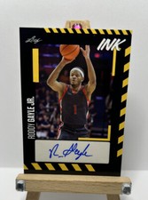 RODDY GAYLE JR. 2023-24 Leaf Ink Basketball Autograph GOLD Ohio State RC