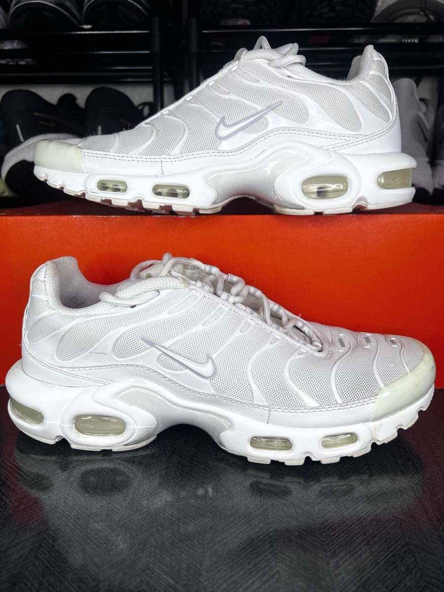 Nike Air Max Plus TN Women's Running Gym Sneaker Shoes White