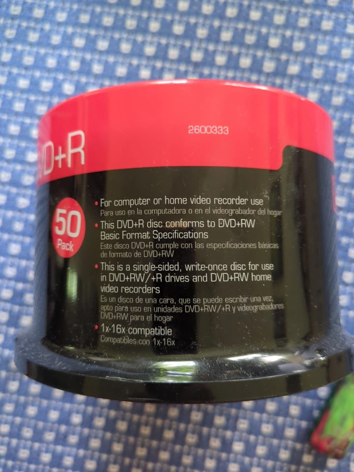 Gigaware Recordable Discs DVD+R 50 Pack - Image 3 of 4