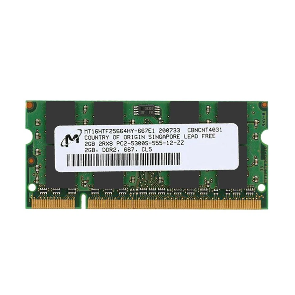 2GB Module DDR2 For APPLE MAC BOOK MACBOOK PRO MEMORY STICKS 667MHz PC2-5300 RAM - Image 3 of 4