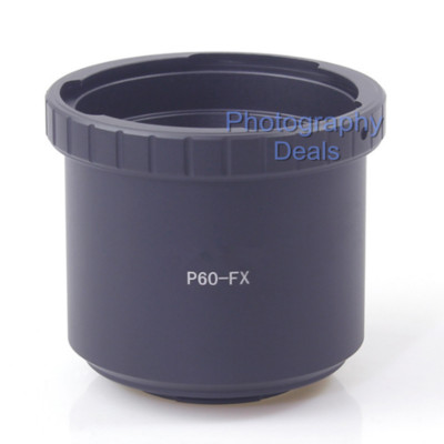 Lens Mount Adapter for Pentacon P6 Kiev 60 Lens to For Fuji fujifilm X XF Camera
