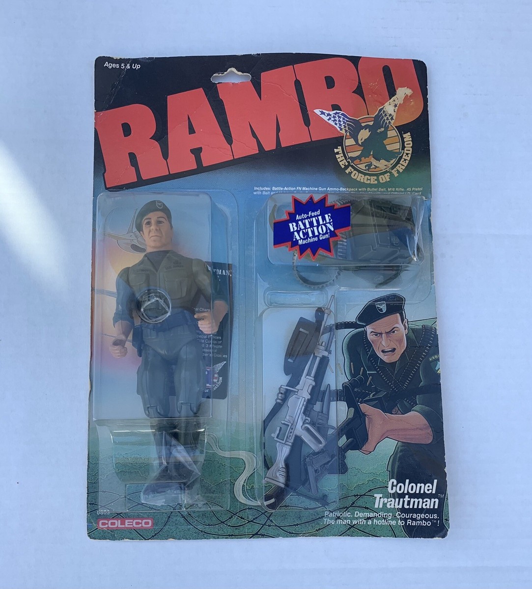 Rambo 1985/86 Coleco Action Figures - 12 Lot (Full Set) | eBay