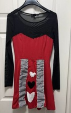 Forever 21 BLACK & RED costume with hearts queen of hearts?