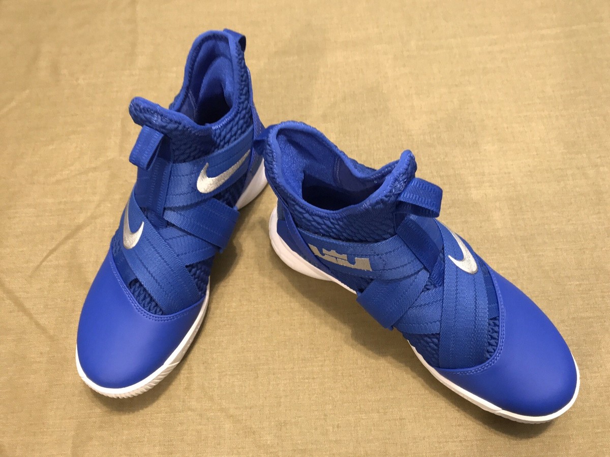 Nike Mens Lebron Soldier XII TB Promo Game Royal/Silv AT3872