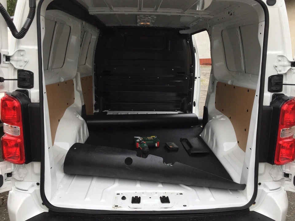 Rezaw-Plast Bed Liner for 2015-2022 Ram Promaster City Floor Mat Heavy Duty Blk Foto 4 de 4