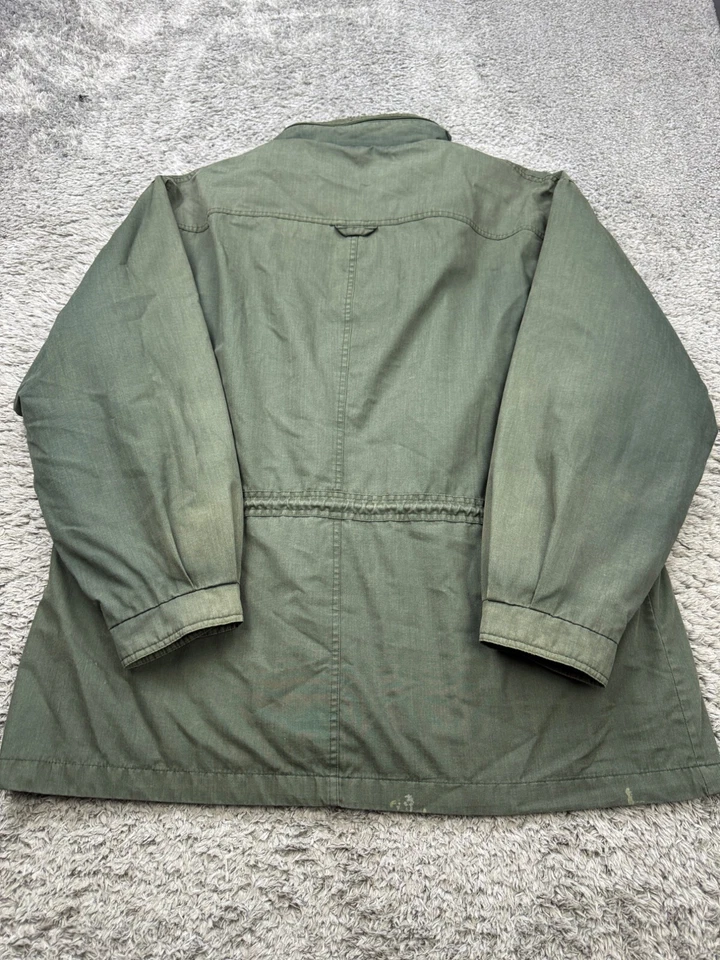 Chaqueta Roundtree & Yorke Hombres 2XL Militar 3 en 1 Tareas Parka Granero Abrigo de Campo De Colección Foto 2 de 4