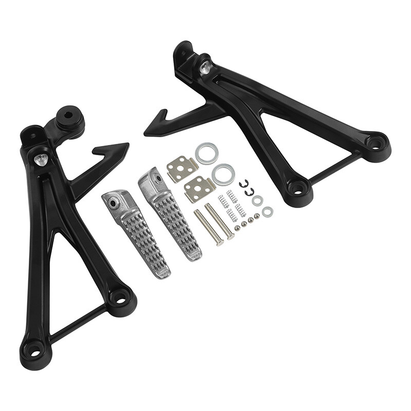 Rear Passenger Foot Pegs with Bracket Fit For Kawasaki Ninja Rear Passenger Foot Pegs with Bracket Fit For Kawasaki Ninja