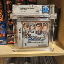 SEALED Phoenix Wright: Justice For All WATA 9.8 A+ Nintendo DS