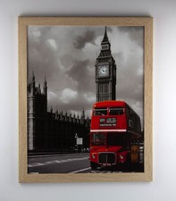 Bilderrahmen Kallisto Sonoma Eiche MDF Natur viele Größen