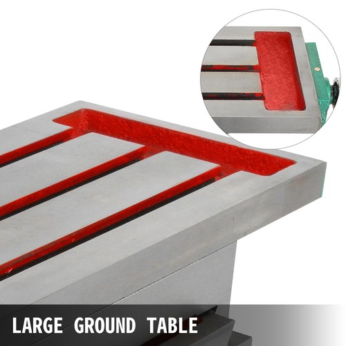 VEVOR Mesa de Fresado de Diapositivas Compuesta 450x170mm Tabla Trabajo Taladros - Imagen 3 de 12