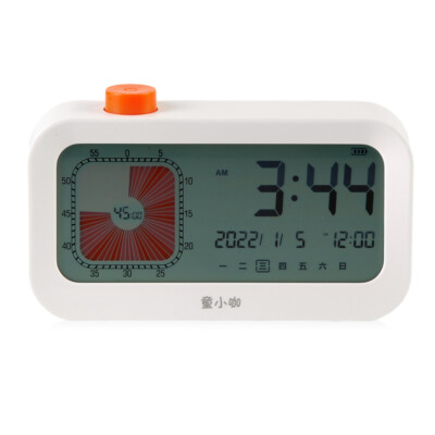 Visueller 60-Minuten-Timer mit Count-/Down-Funktion, Uhr mit O4U6