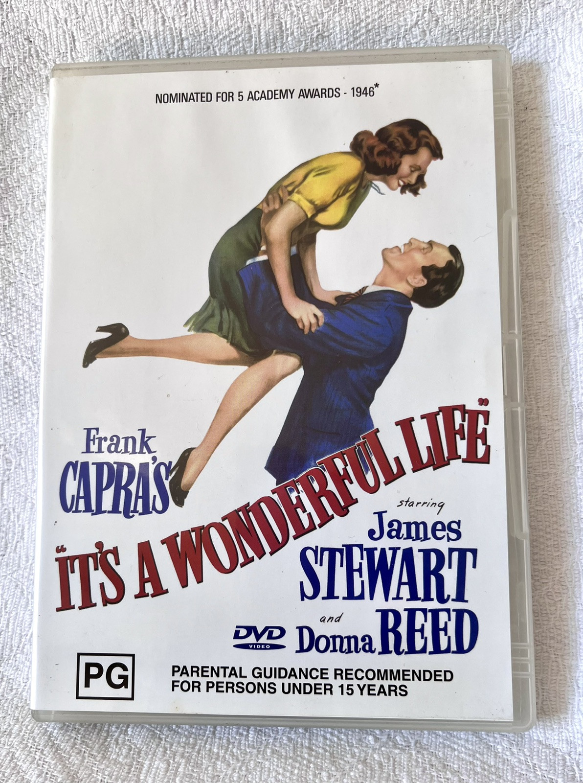 It's a Wonderful Life (DVD 1946) Region 4 Drama, Family, Fantasy James Stewart,