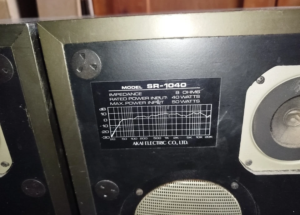 Casse Akai SR-1040 - Immagine 3 di 3