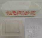 Pyrex Pink Gooseberry Refrigerator Dish Model 503 1.5qt Vintage No Lid #Z5583