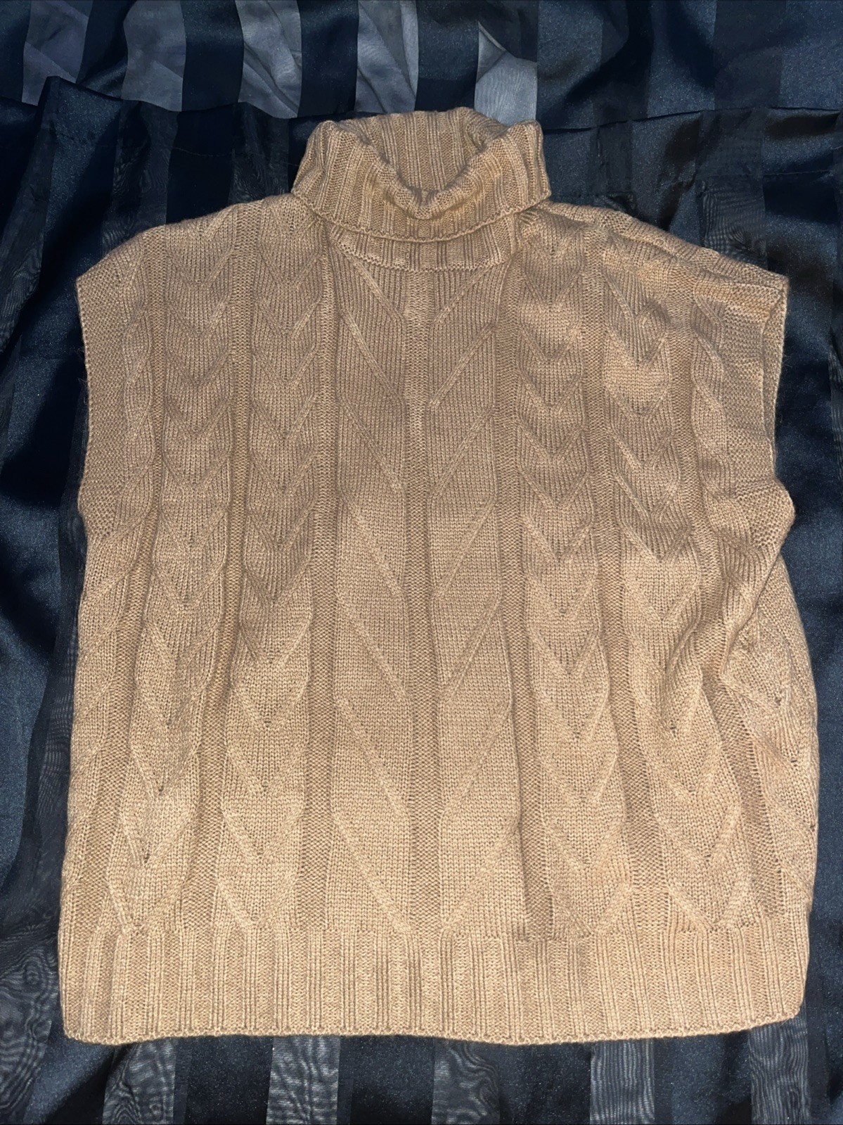 Brown Turtle Neck Sweater - image 1