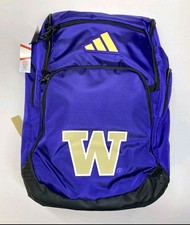Adidas Washington Huskies 5-Star Team 2 Purple Gold Backpack 