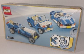 Lego Creator 6913 Blue Roadster New Damaged Box