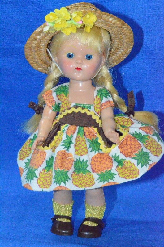 Vintage 8" Vogue Ginny Doll PL SLW Tagged Outfit
