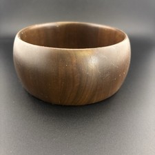 Solid American Walnut Bowl 5  Diameter 2.25  Tall