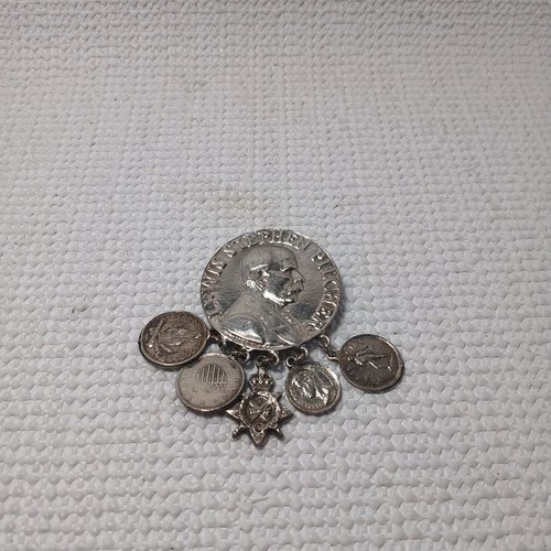 RARE VINTAGE 1919 G.A.R.CIVIL WAR VETS 53RD ENCAMPMENT NY MEDAL LEWIS S. PILCHER