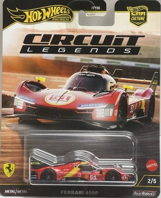 Hot Wheels Premium 2025 Car Culture Circuit Legends 2/5 Red