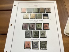 ICOLLECTZONE Super Clean Germany Album Page 1923 Inflation (C500-9)