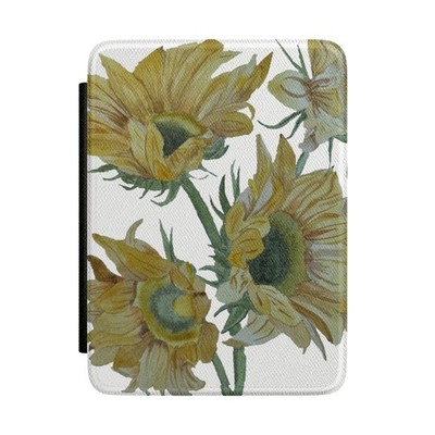 Watercolor Sunflowers Kindle Paperwhite Signature Colorsoft Case eReader Cover