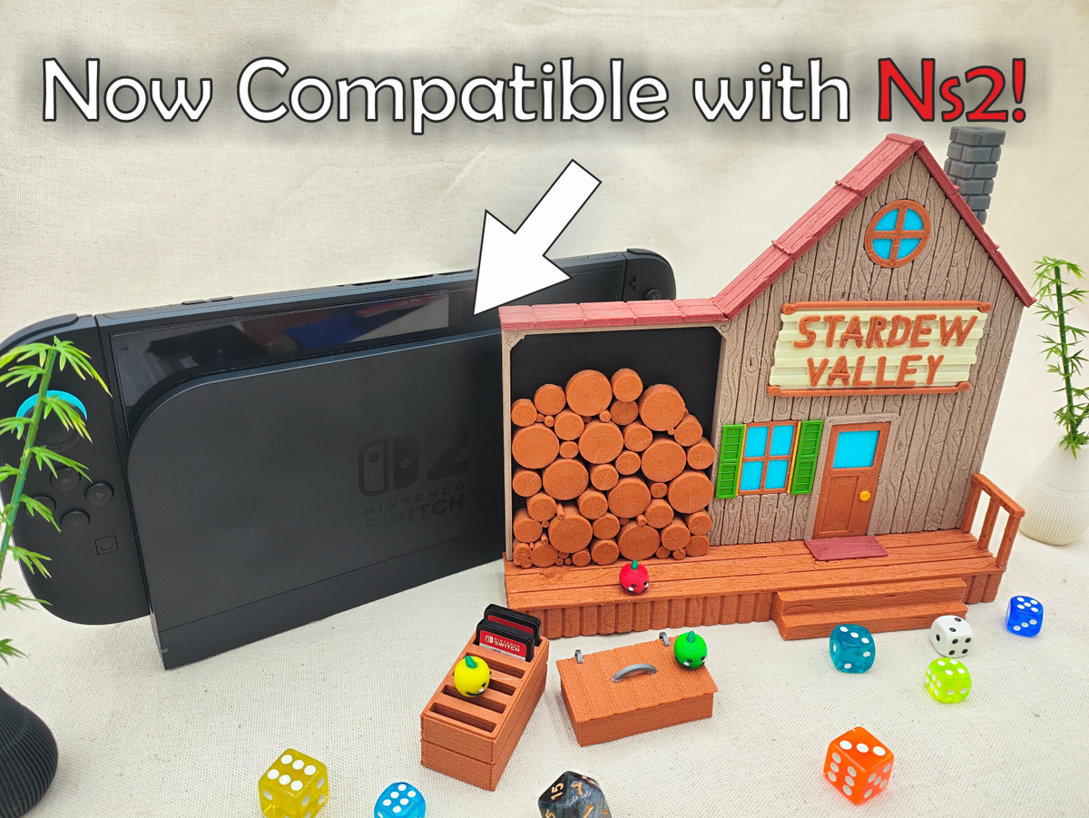 Stardew Valley Farm House Cover for Nintendo Switch Dock
