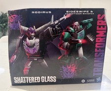 Transformers Shattered Glass Rodimus Sideswipe Decepticon Whisper Set MISB 2023