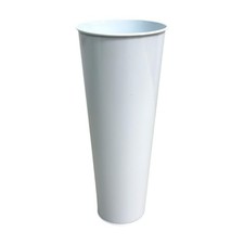 Galvanized  Floral Bucket Waterproof  Vase Tall Vase for Wedding Courtyard Patio