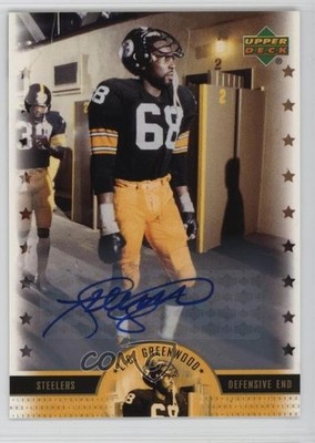2005 Upper Deck NFL Legends Legendary Signatures LC Greenwood #LS-LG Auto hg6