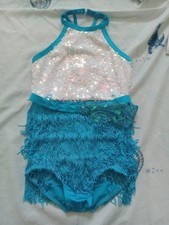 Girls Size IC Intermediate Child 7/8 Weissman Leotard - Very Good Used Con