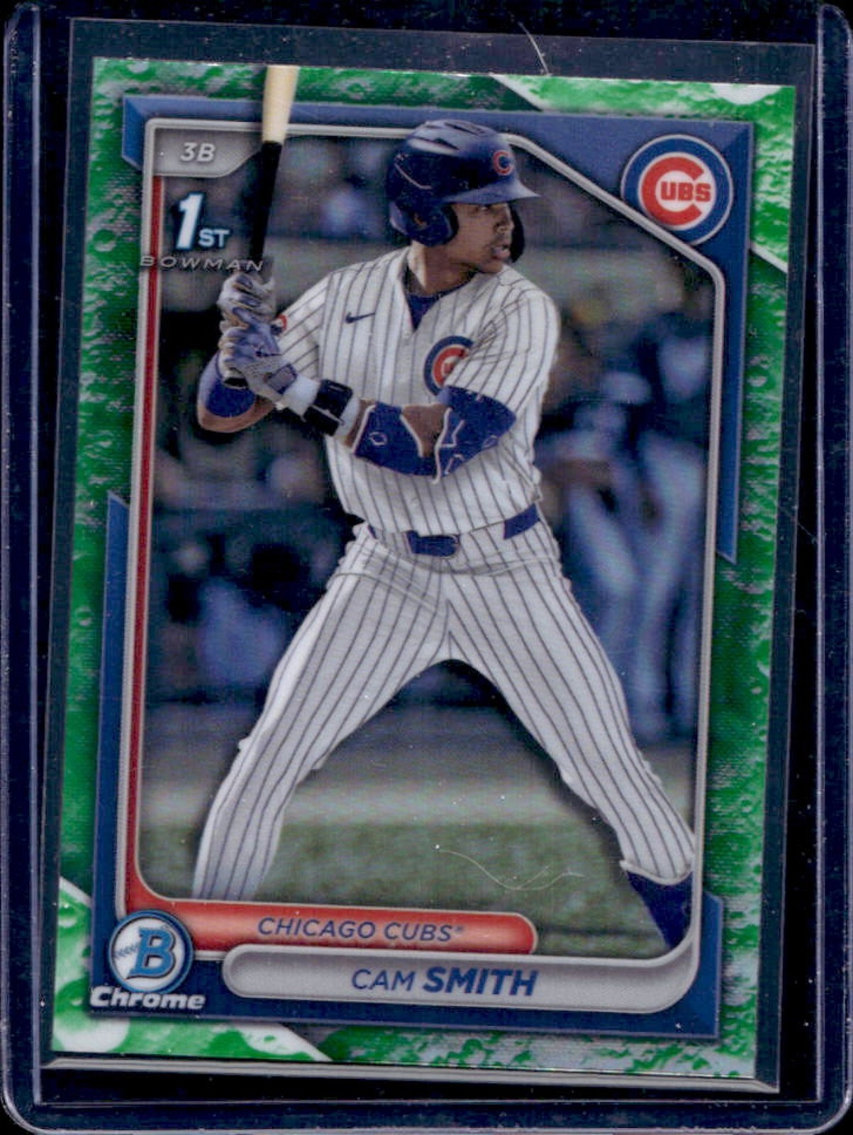2024 Bowman Draft Cam Smith Chrome Lunar Glow Refractor 1st #BDC-67 Cubs