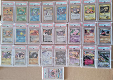 Pokémon 25th Anniversary Chinese Complete Set PSA 10 Consecutive 24/25 GEM MT