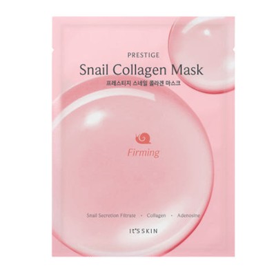 [It'S SKIN] Prestige Snail Collagen Mask - 1pack (5pcs)