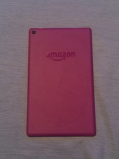 Amazon Fire HD 8 16GB 8 Tablet Pink Case - Lightly Used , Great Battery