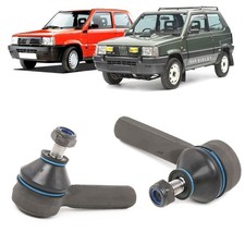 KIT COPPIA 2 TESTINE BARRE SCATOLA STERZO GUIDA FIAT PANDA 141 SEAT MARBELLA