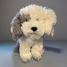 FAO Schwartz Sparkles Sheep Dog With Heart Headband That Comes Off