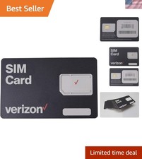 Ultra-Compatible 3-in-1 Verizon Prepaid 4G LTE SIM Card for Mobile Users