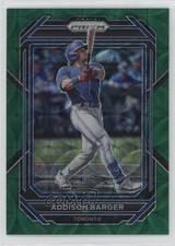2023 Panini Prizm Green Scope Prizm /75 Addison Barger #115 0u66